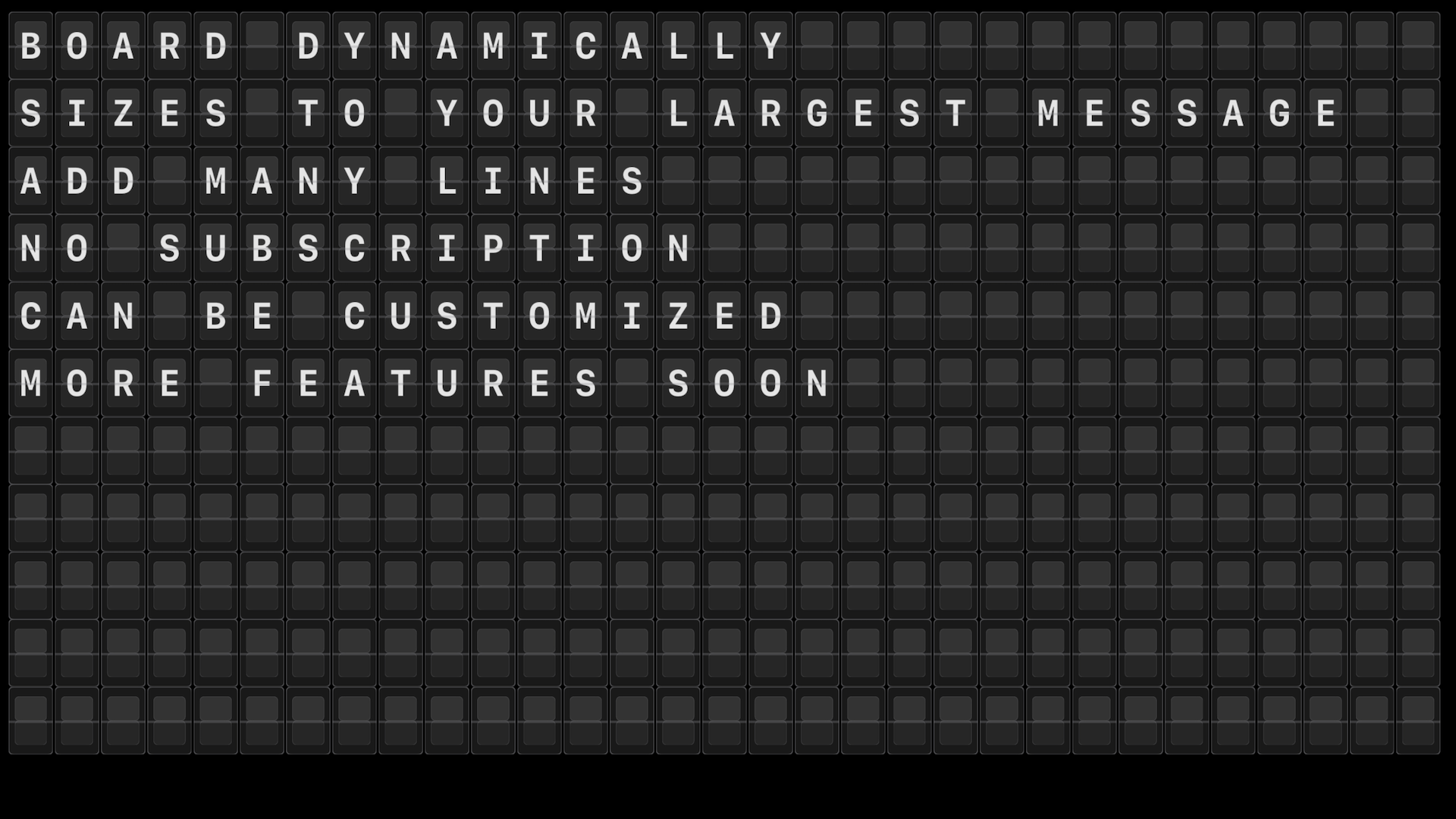 Split-Flap screenshot 3