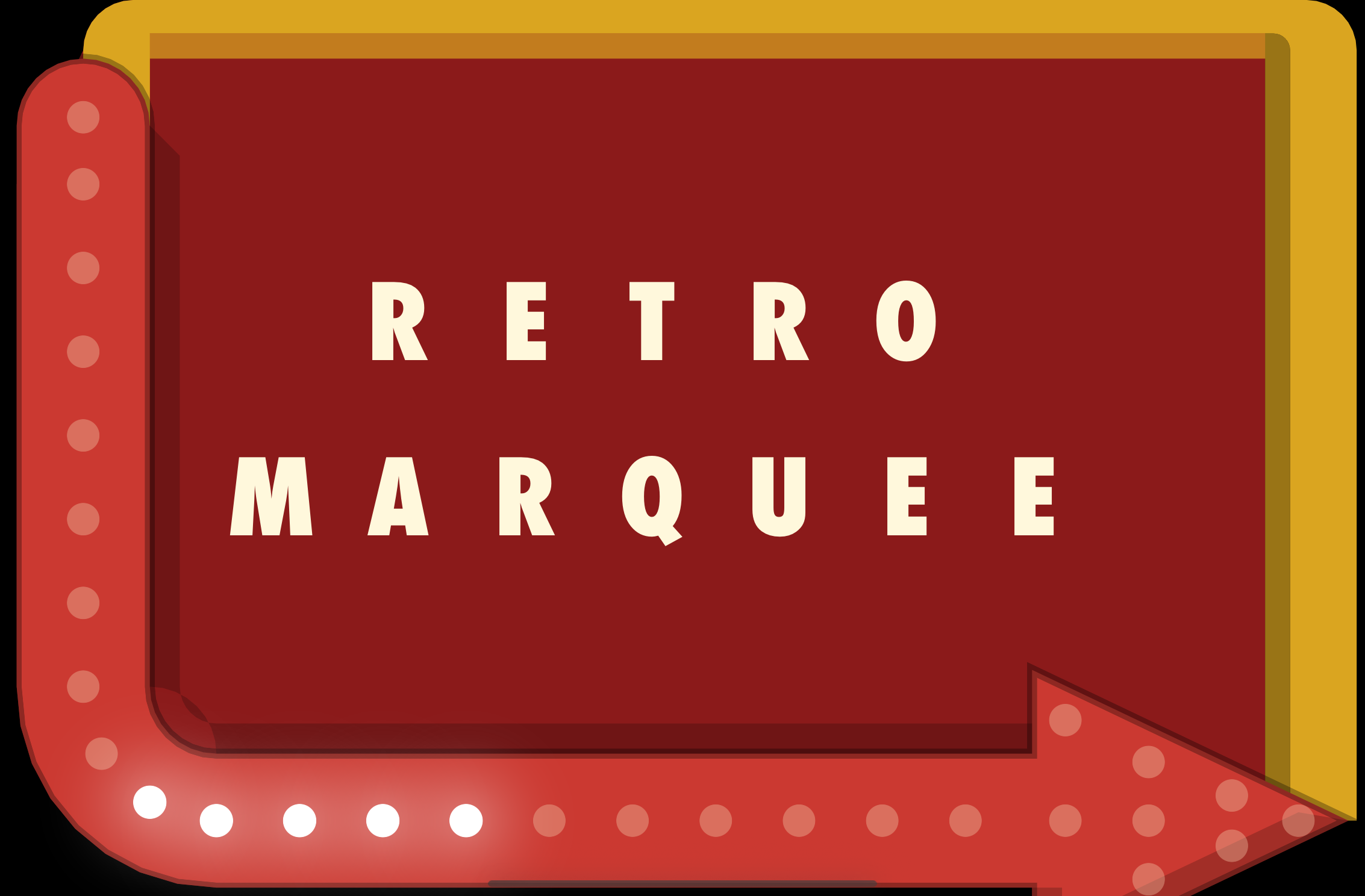 Retro Marquee theme